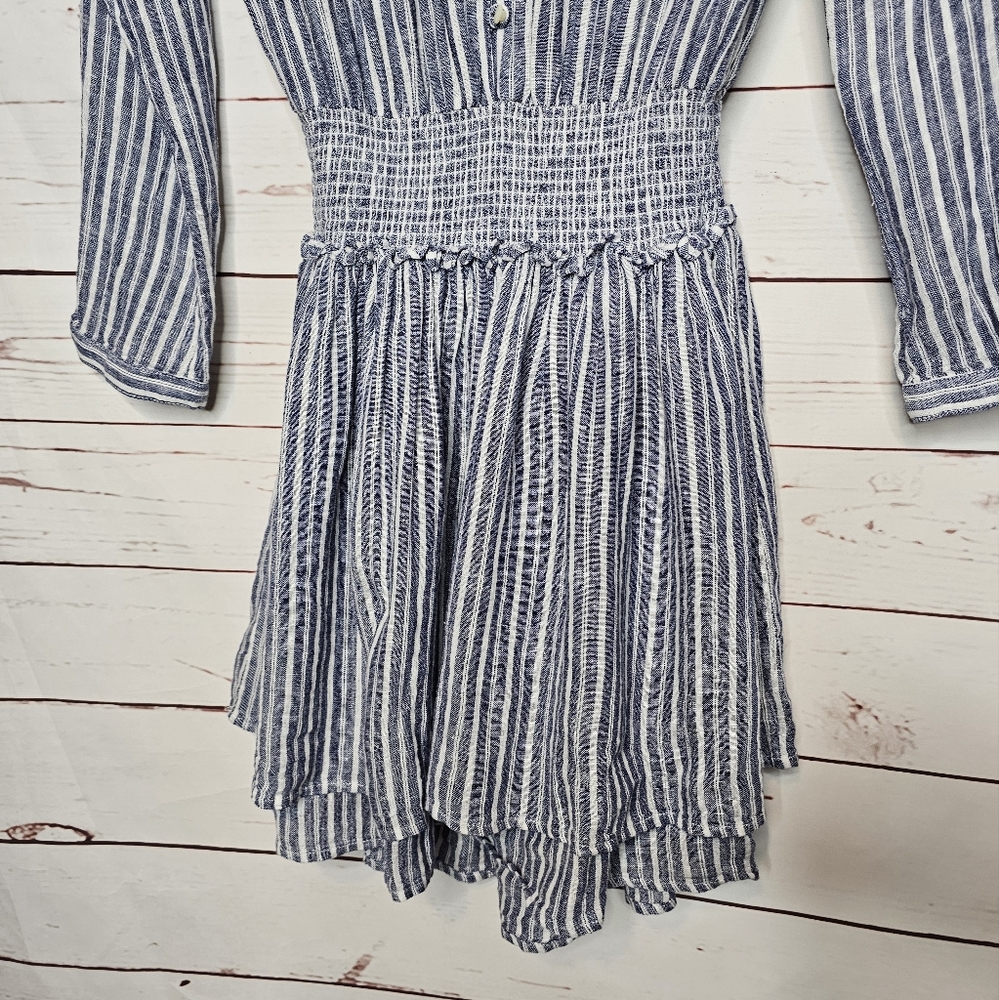 Rails Jasmine Striped Linen Blend Mini Dress - image 4